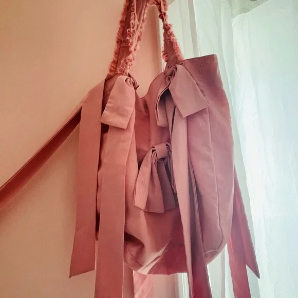 RARE LoveShackFancy Tulip Tote Bag - Picture 2 of 6